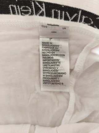 3 Calzoncillos Boxer Calvin Klein Talla L