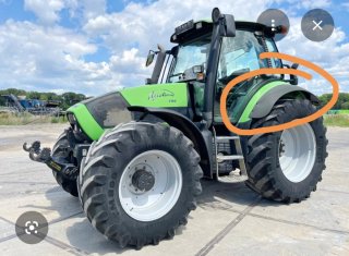 Guardabarros Deutz Fahr Agrotron