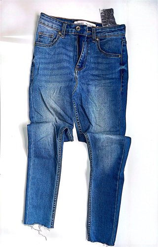 Pantalón skinny Bershka azul talla M