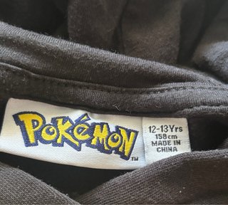Sudadera Negra Pikachu Pokémon 025