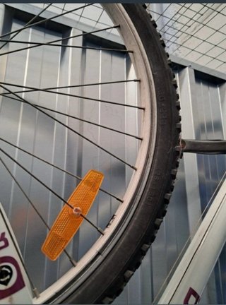 Bicicleta BTWIN blanca