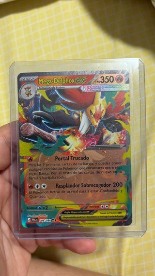 Mega Delphox EX 350 PS Carta Pokémon