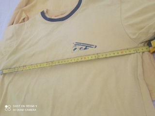 Camisa escolar Ramónbrgada amarilla manga larga,co