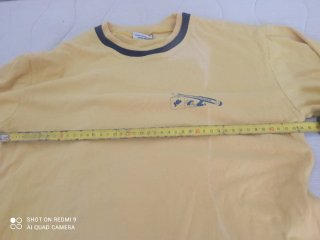 Camisa escolar Ramónbrgada amarilla manga larga,co
