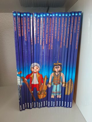 Libros La aventura de la Historia de Playmobil.
