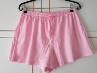 Pijama corto rosa encaje Women'Secret