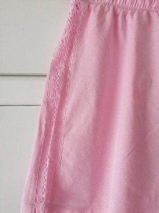 Pijama corto rosa encaje Women'Secret