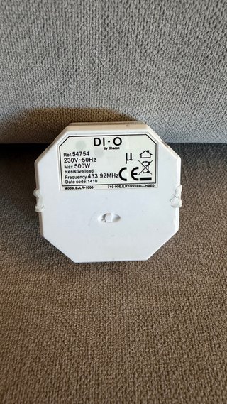 DiO 54754 para automatización persianas + 2 mandos
