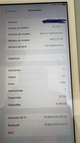 iPad 5a Generazione