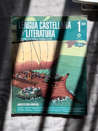 Lengua castellana y literatura, 1 BACH.