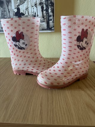 Botas de agua Minnie Mouse Talla 27