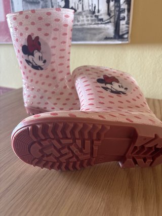 Botas de agua Minnie Mouse Talla 27