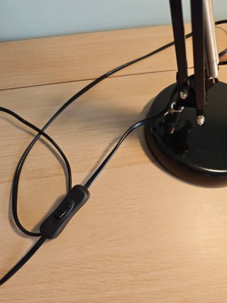 Lámpara Flexo Ikea FORSÅ Negra