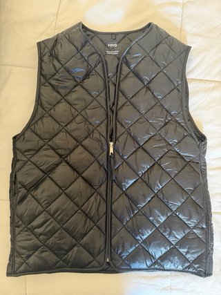 Chaleco acolchado Mango negro
