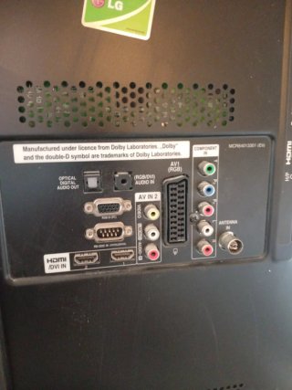 Televisor LG Negro