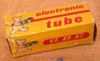 Valvola NOS GBC EL3 per Radio d'Epoca
