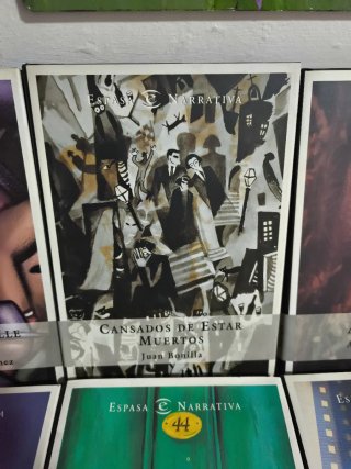 Lote Libros: Espasa Narrativa