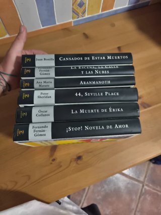 Lote Libros: Espasa Narrativa