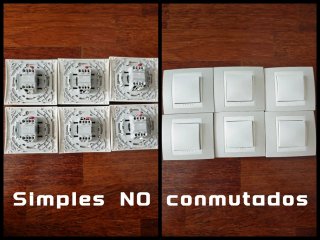 Interruptores de luz y enchufes de eunea