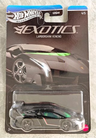Set Completo Exotics Hot Wheels Silver Series