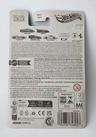 Set Completo Exotics Hot Wheels Silver Series