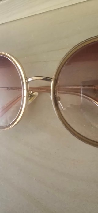 Gafas originalea Versace Redondas Doradas Marrones