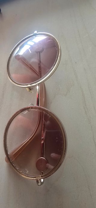 Gafas originalea Versace Redondas Doradas Marrones