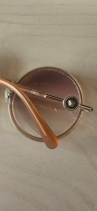 Gafas originalea Versace Redondas Doradas Marrones