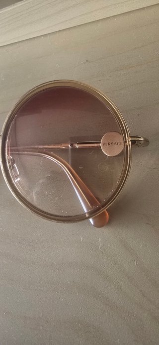 Gafas originalea Versace Redondas Doradas Marrones