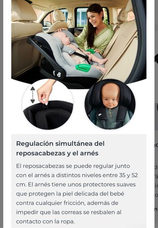 Silla coche bebé Mink Pro Negra