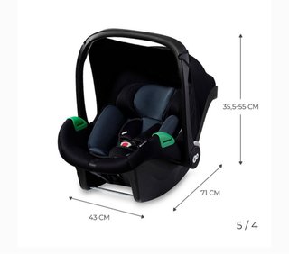 Silla coche bebé Mink Pro Negra