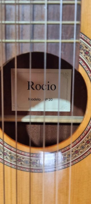 Guitarra Clásica Rocio con funda