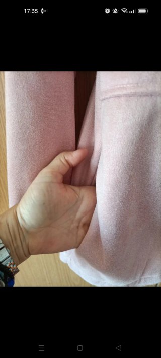 Trenca fina rosa con forro