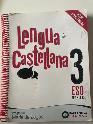 Lengua castellana, 3 ESO. Dossier