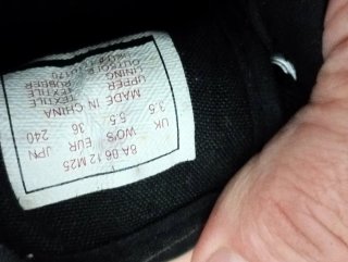 Zapatillas Vans Negras