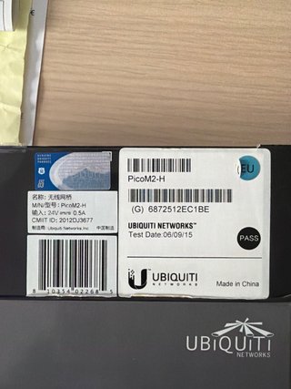Ubiquiti PicoStation M2 HP exterior PoE