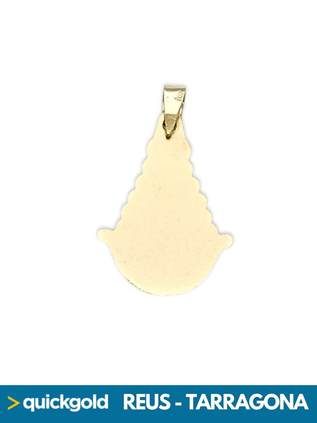 040-03-00803 COLGANTE ORO 18K VIRGEN DEL ROCIO