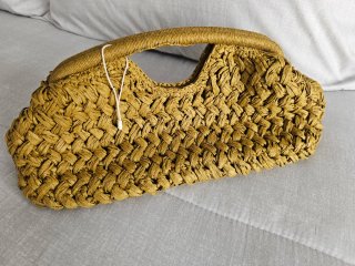 Bolso Clutch Mango Amarillo
