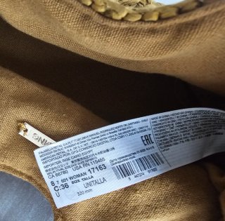 Bolso Clutch Mango Amarillo