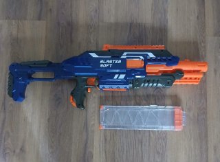Pistola Nerf Blaster Soft Grande