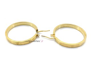argollas plata 925mm