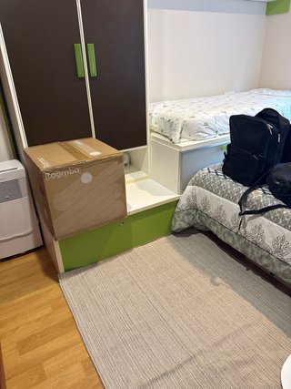 Dormitorio infantil completo 2 camas