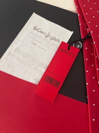 Corbata Carolina Herrera Roja