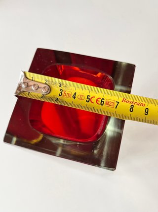 Jarrón Murano Flavio Poli 30cm Años 60