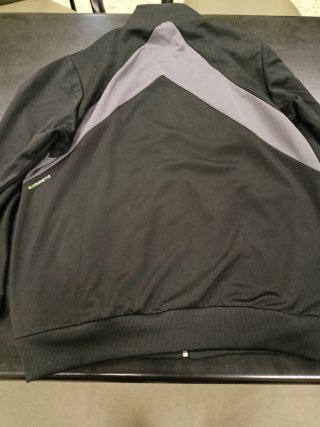 Sudadera Dunlop Talla M Negra y Gris