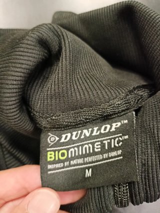 Sudadera Dunlop Talla M Negra y Gris