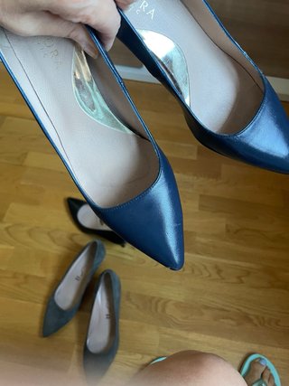 Lote 3 pares Zapatos Stiletto Talla 37