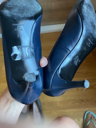 Lote 3 pares Zapatos Stiletto Talla 37