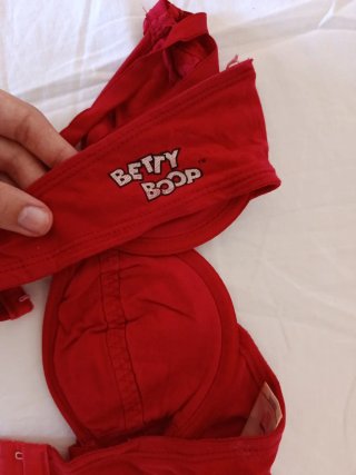 Sujetador Betty Boop Rojo