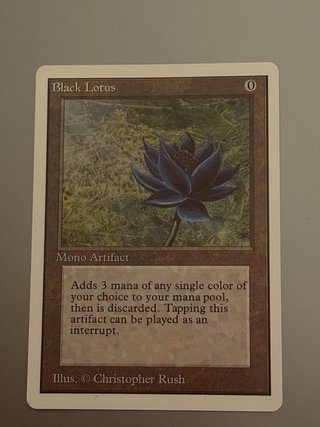 Black Lotus - Magic The Gathering Carta
